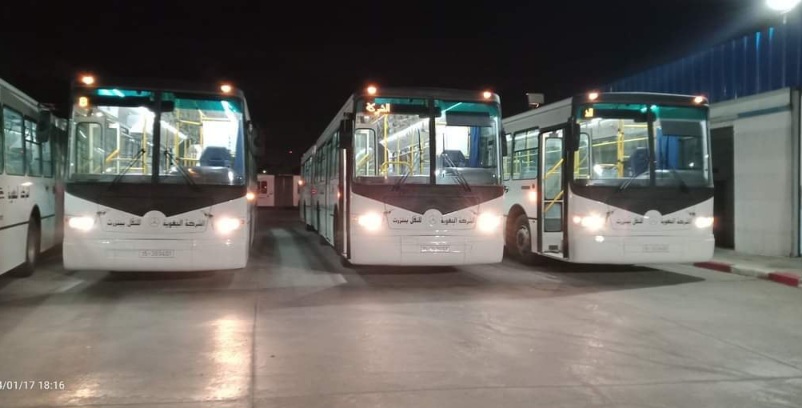 الشركة الجهوية للنقل ببنزرت تتسلم  4 حافلات جديدة